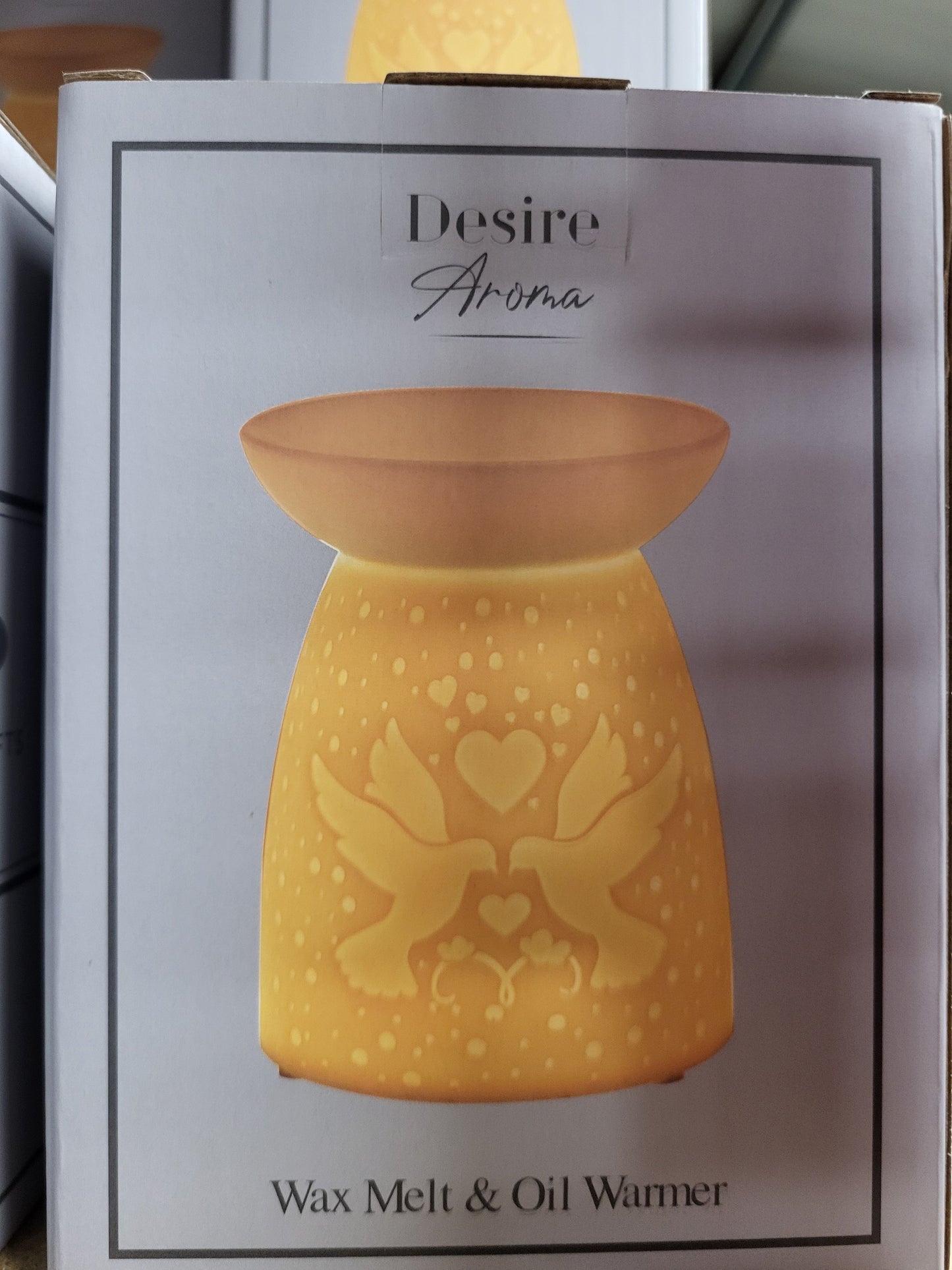 Love Bird Wax Melt/Oil Burner- White