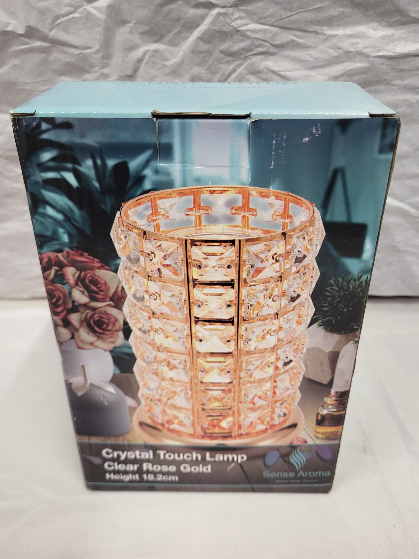 Lifestyle Crystal LED Lamp # wax melt burner # 2 different Colour