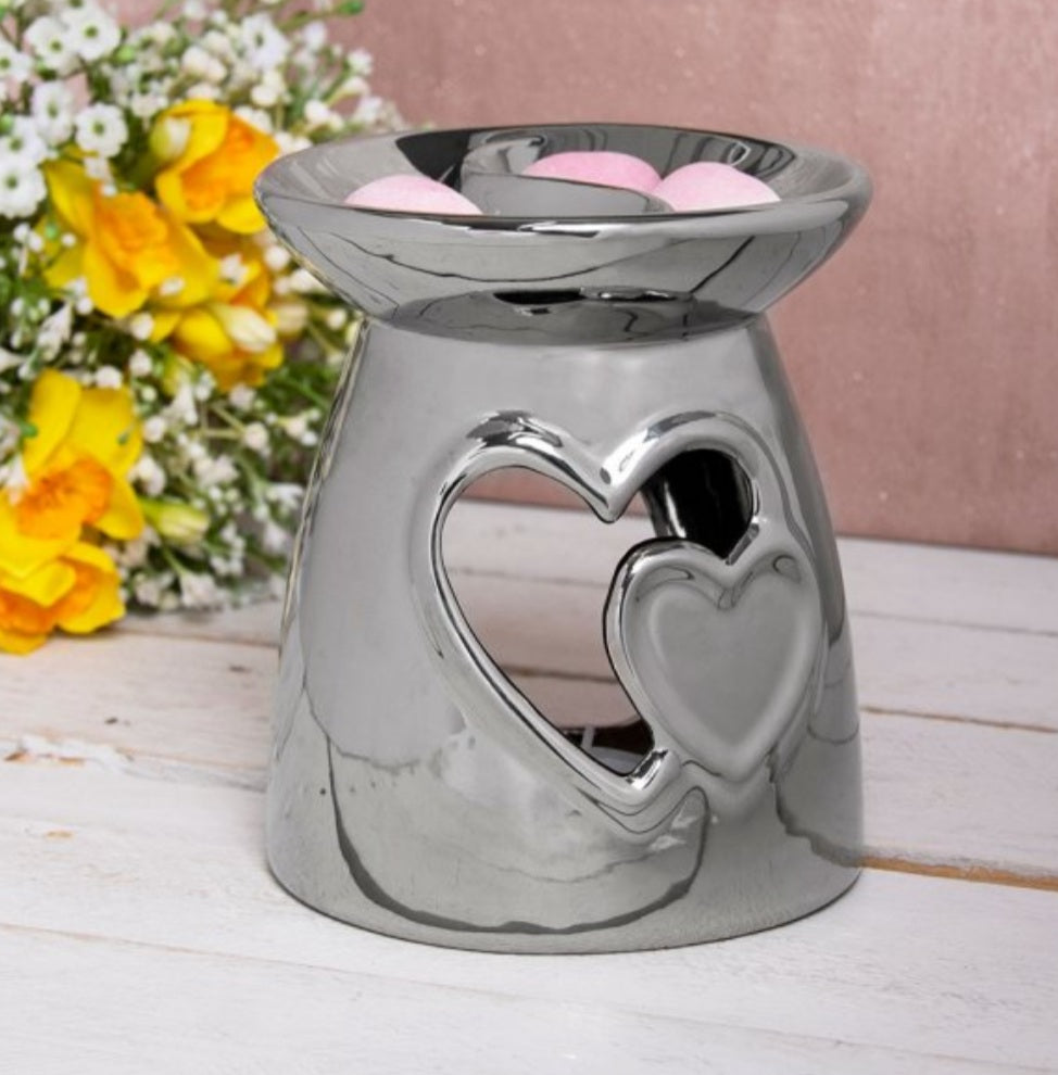 Love Heart Duo Wax Melt/Oil Burner
