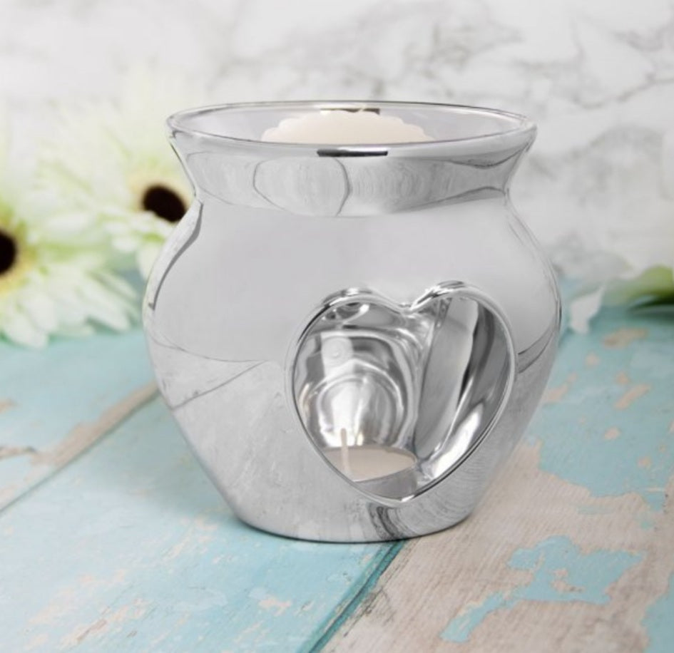 Heart Glass Wax Melt/Oil Burner