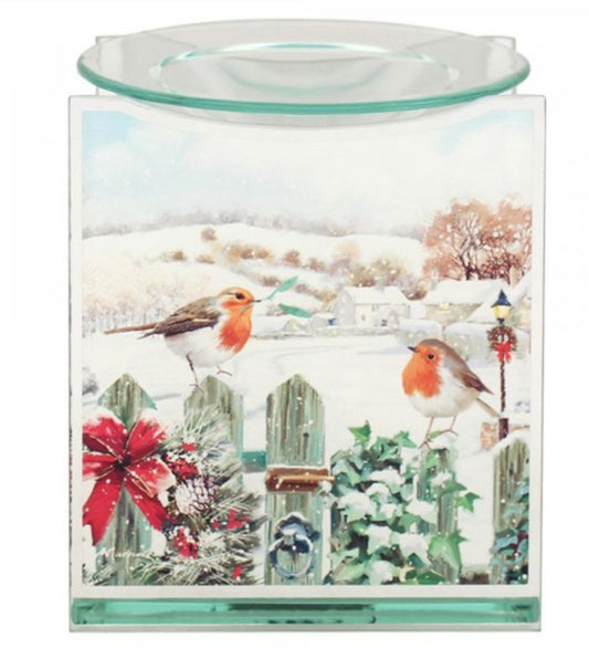 Robin Glass Wax Melt Oil Burner